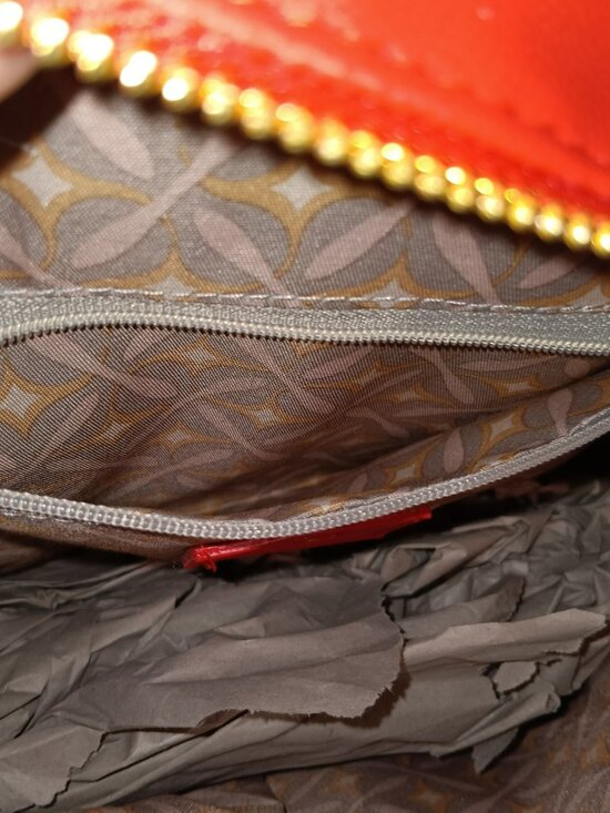 CXL Christian Lacroix Red Mini Backpack NWT Gold Hardware Pine Caviar Bag main image 5